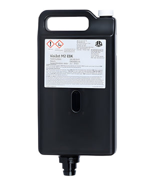 VisiJet M2 EBK Elastomeric Material - Black 1.5 kg bottle