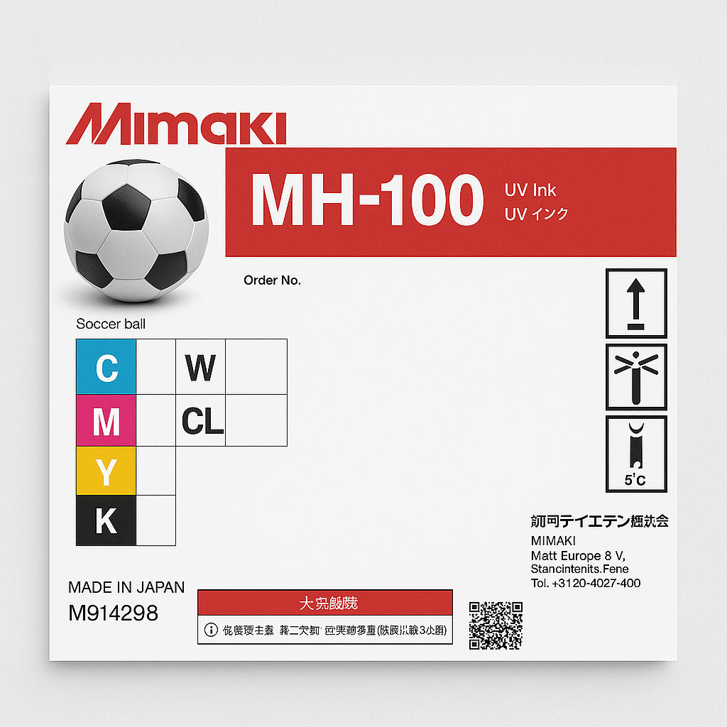 3D Model Ink MH-100 1L Bottle Clear