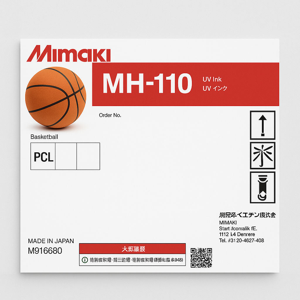 3D Model Ink MH-110 PCL 4.8L Bottle