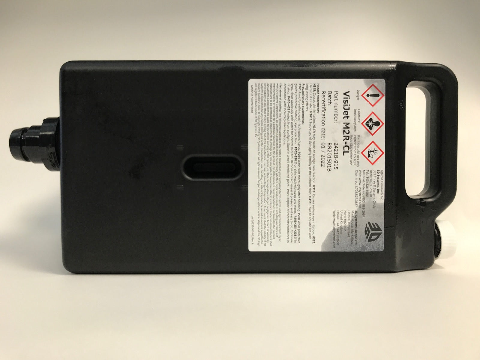 VisiJet M2R-CL Plastic Material Clear